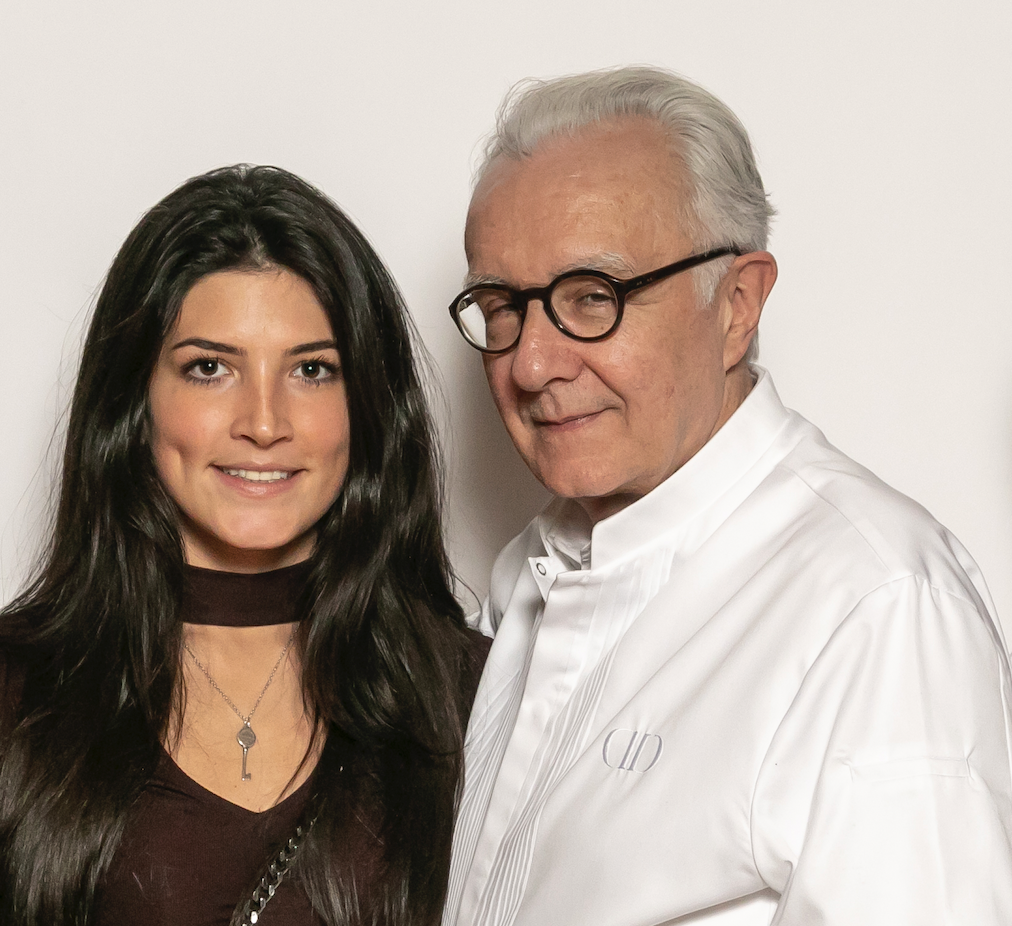 Eugénie Colleville — With Alain Ducasse